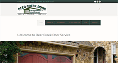 Desktop Screenshot of deercreekdoor.com